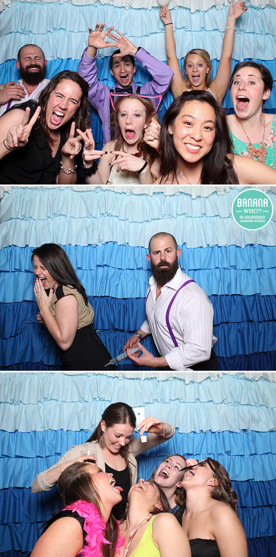 St Lukes College of Health Sciences, Nurses, Banana Who? Booth, Kansas City photo booths