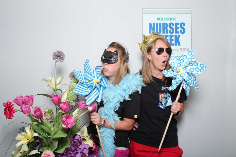Childrens Mercy Hospital, Downtown KC, Nurses Week, Banana Who Booth, Photobooths, Events