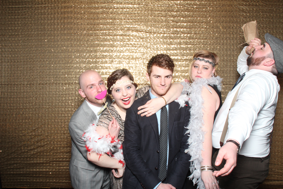 In Touch Solutions, Banana Who? Booth, Midland Theatre, Holiday Party, Photo Booth, Best KC photo booth,
