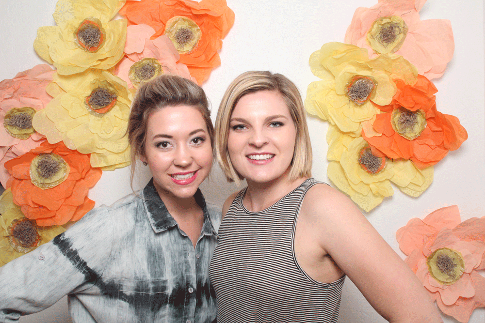 Glam Gals KC, Tulip, Plaza KC, Kansas City events, Photo booth fun, Banana Who? Booth, KC Photo Booth, Photobooths, Girls Day Out, Animated GIF, GIF Photobooth