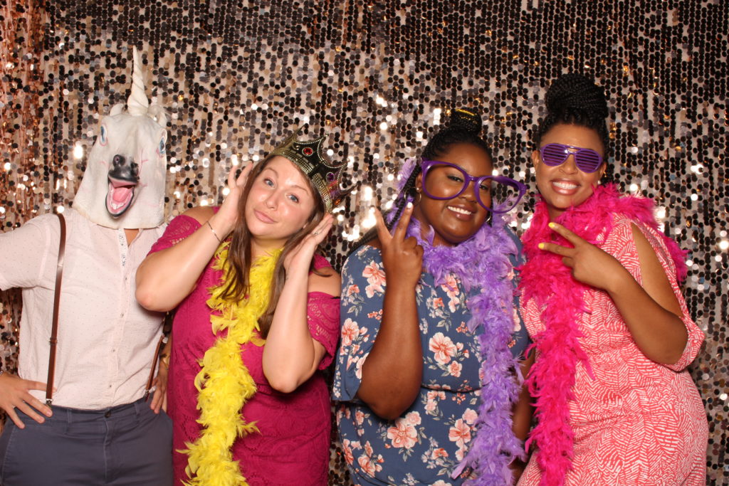 8th and Main, Banana Who? Booth, KC photo booth, Kansas City photo booth, pink sequins, blush, sequin backdrops, Animated GIFS